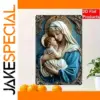 Virgin Mary Metal Plaque 20x30cm