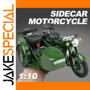1:10 Scale Die-Cast Off-Road Motorcycle Model