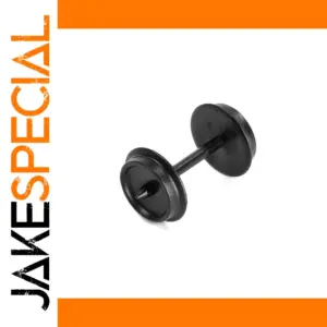 HO Scale Model Train Wheels Set 24pcs