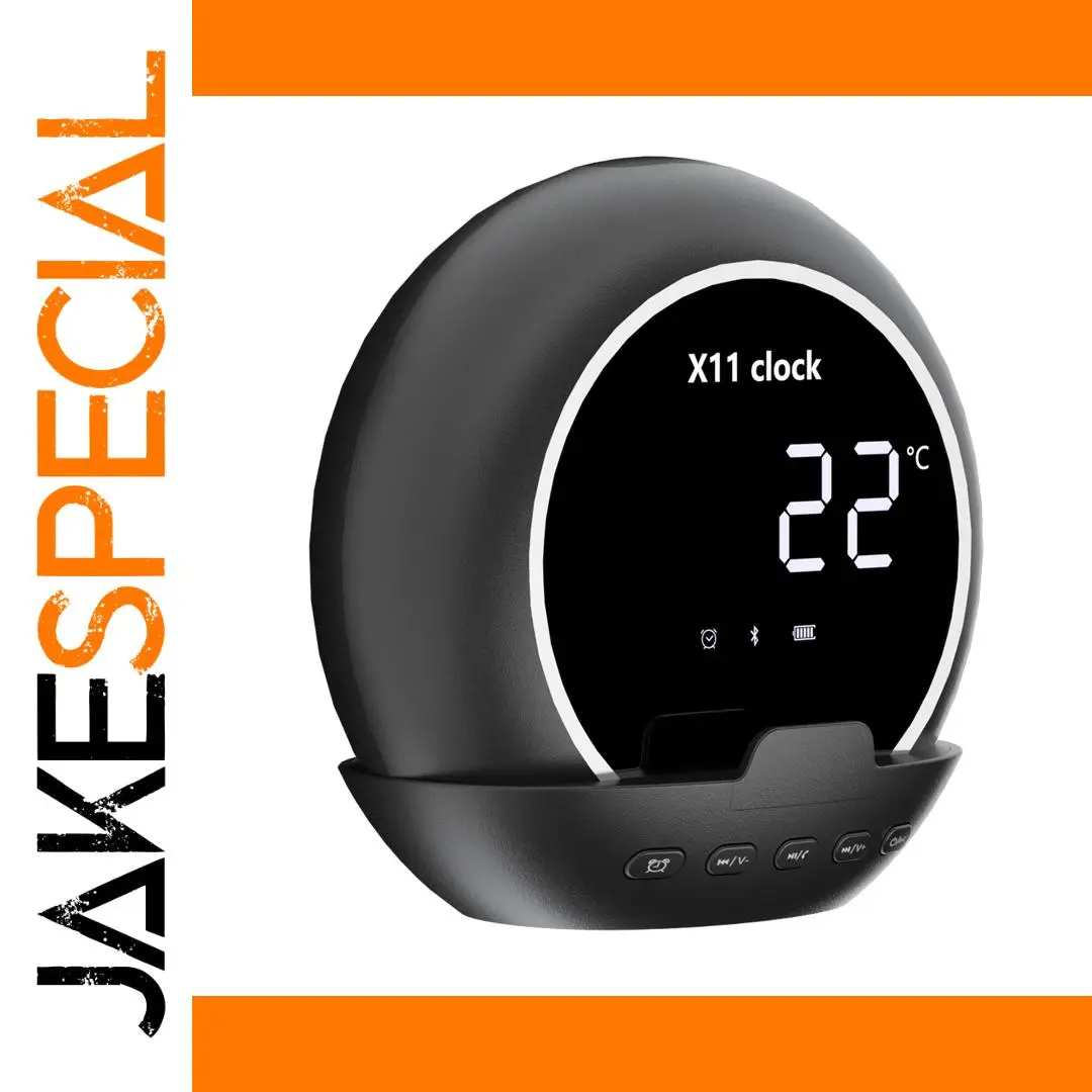 Bluetooth Digital Alarm Clock with Speaker 1 Bluetooth Digital Alarm Clock with Speaker