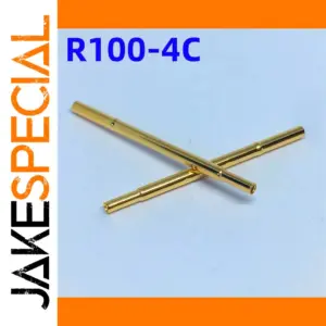 Gold-Plated Test Receptacle for ICT/FCT Testing