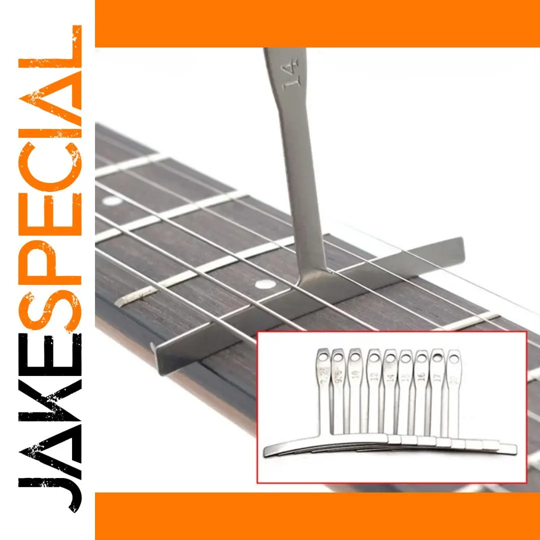 Stainless Steel Guitar Radius Gauges Set 1 Stainless Steel Guitar Radius Gauges Set