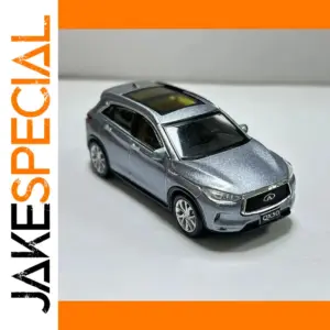 Miniature Gray Infiniti QX50 SUV Model