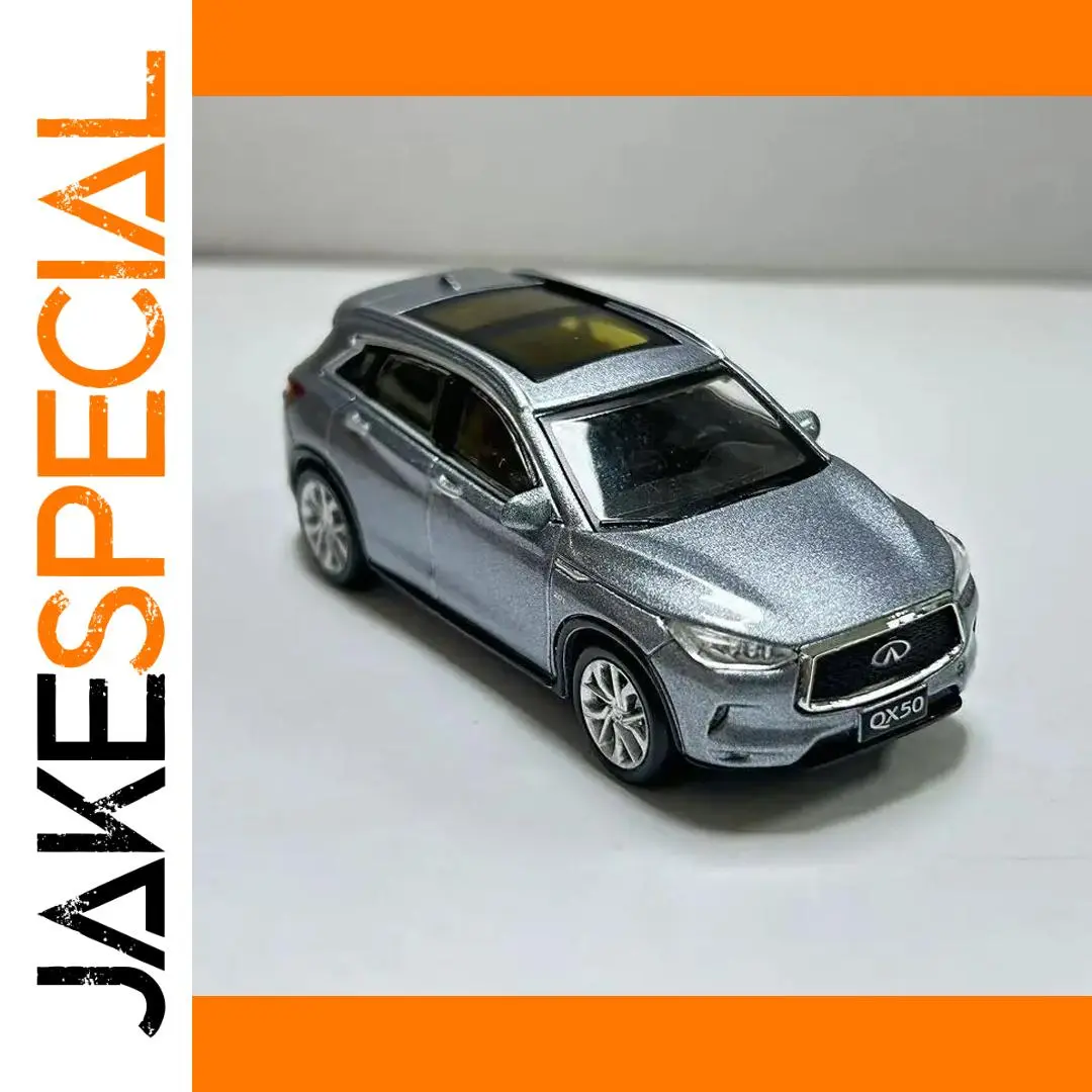 Miniature Gray Infiniti QX50 SUV Model 1 Miniature Gray Infiniti QX50 SUV Model