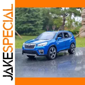 Vibrant Blue Subaru Forester 1:32 Diecast Model