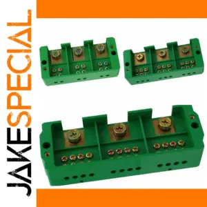 Three-Phase Power Distribution Terminal Block