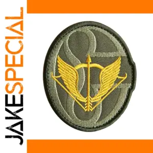 Tactical Military Patch with Olive Green Design