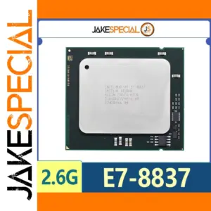 Intel Xeon E7-8837 CPU, 8-Core 2.6GHz, 24MB Cache