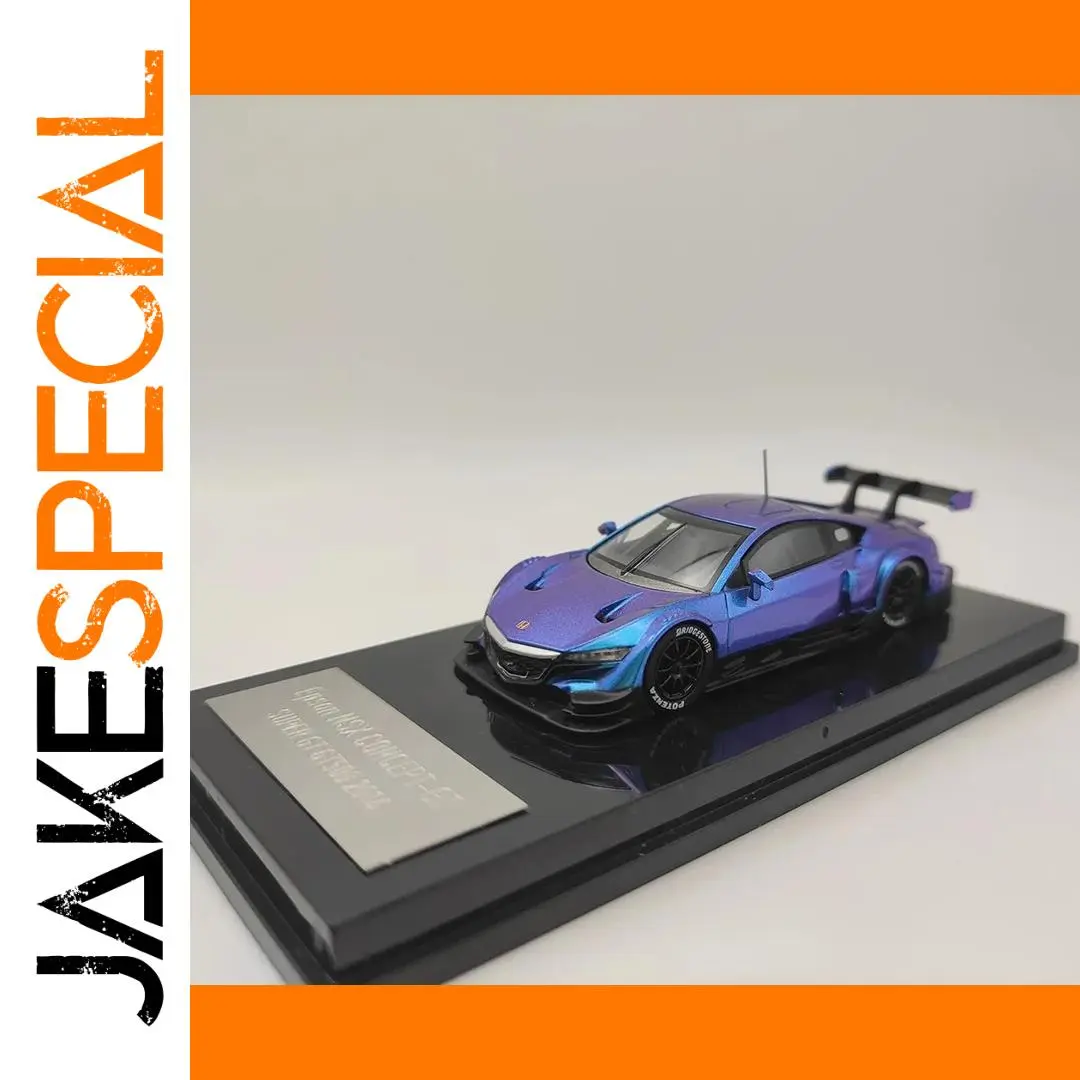 Honda NSX 1:64 Diecast Model in Vibrant Purple 1 Honda NSX 1:64 Diecast Model in Vibrant Purple