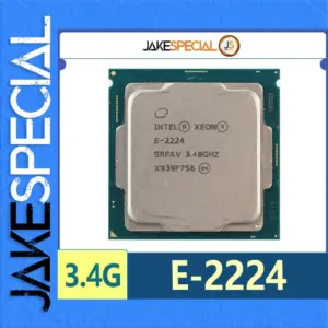 Intel Xeon E-2224 3.4GHz Processor for Workstations