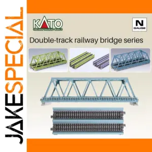 N-type Double-Track Railway Bridge 1/160 Scale