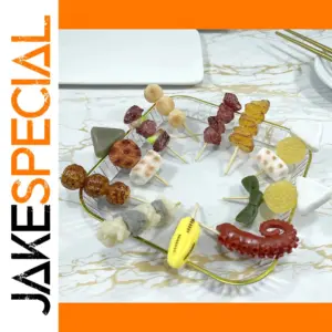 Playful Food Keychain for Adults