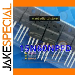 15N60NPFD Transistor Pack for High-Voltage Circuits