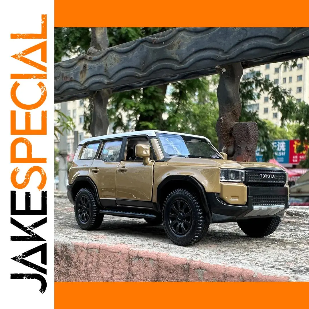 Toyota Prado Land Cruiser LC250 Scale Model 1/36 1 Toyota Prado Land Cruiser LC250 Scale Model 1/36