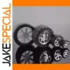 Versatile Plastic Wheel Set for Models