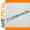 Turbodiesel 3D Emblem for Mercedes-Benz Models