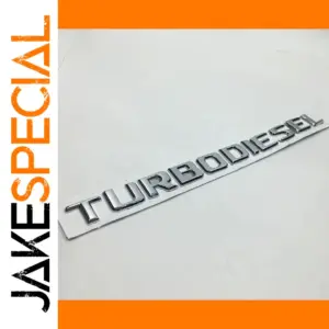 Turbodiesel 3D Emblem for Mercedes-Benz Models