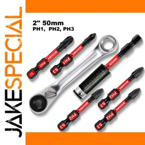 Impact Screwdriver Bits Set for Professionals