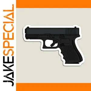 G19 Minimalist Black Sticker Set (Three Sizes)