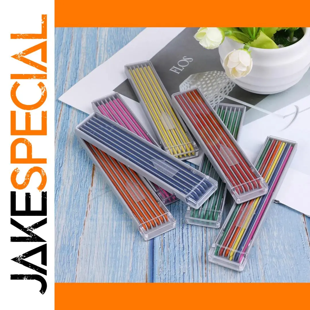 12-Color Mechanical Pencil Refill Set with 2mm Leads 1 12-Color Mechanical Pencil Refill Set with 2mm Leads