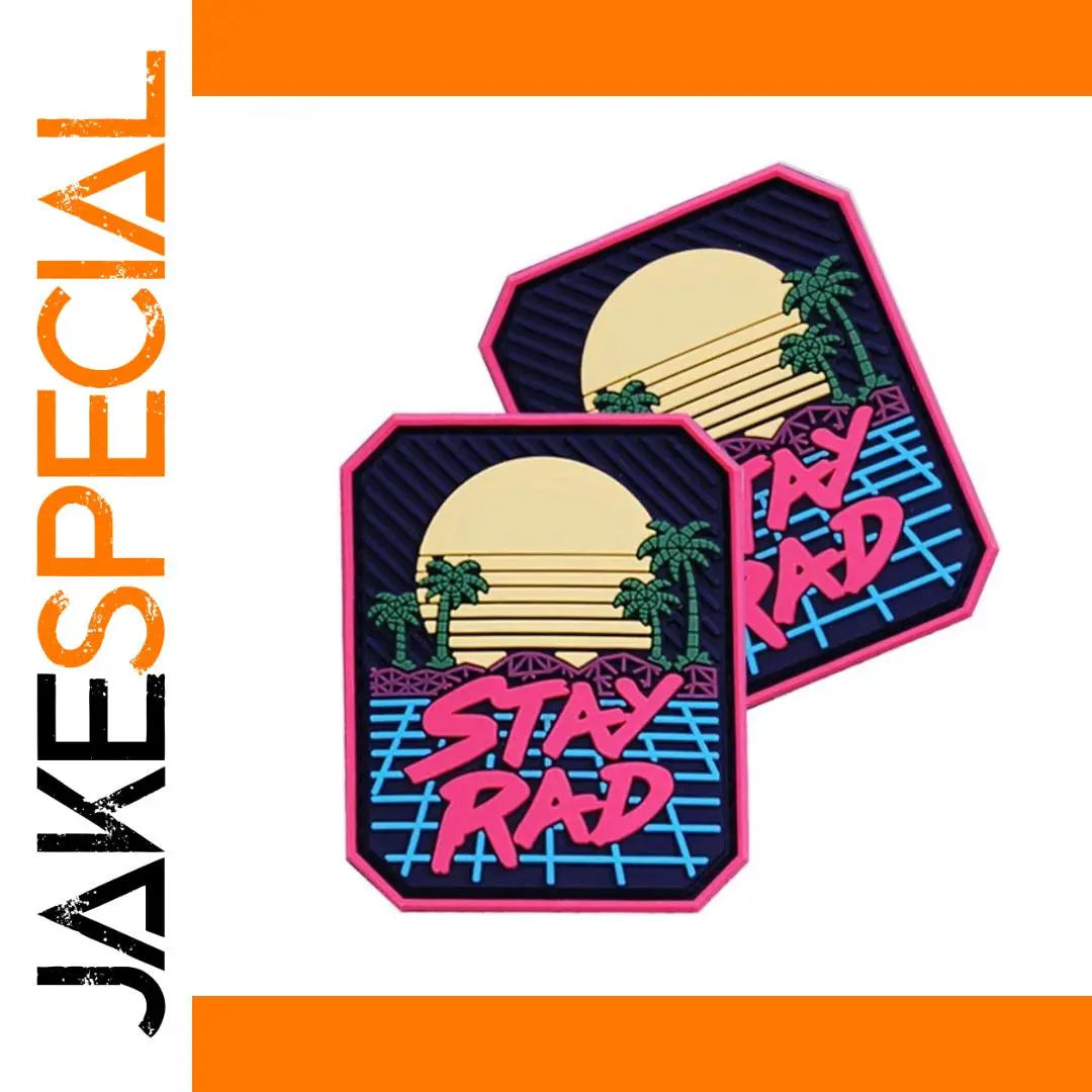 Stay Rad 3D Iron-on Patch for Fashion 1 Stay Rad 3D Iron-on Patch for Fashion