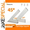 45-Degree Flat Edge Square Ruler Set