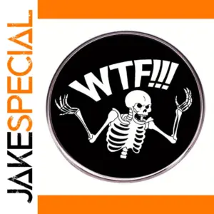 Irritable Skull Brooch for Unisex Fashion