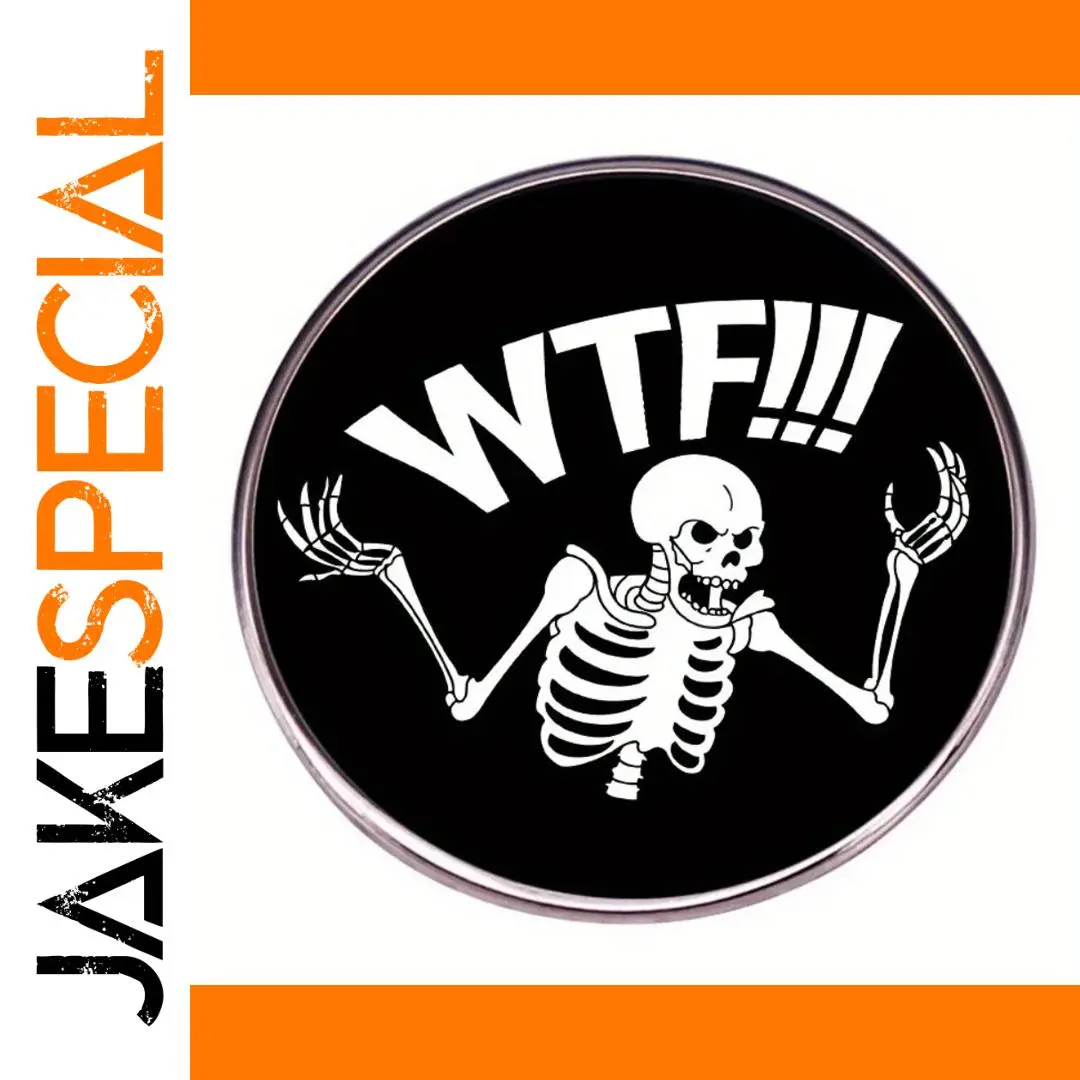 Irritable Skull Brooch for Unisex Fashion 1 Irritable Skull Brooch for Unisex Fashion