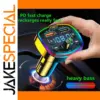 7-in-1 Car FM Transmitter with Bluetooth 5.0