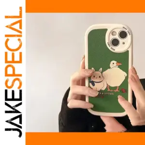 Whimsical Duck and Rabbit iPhone Case