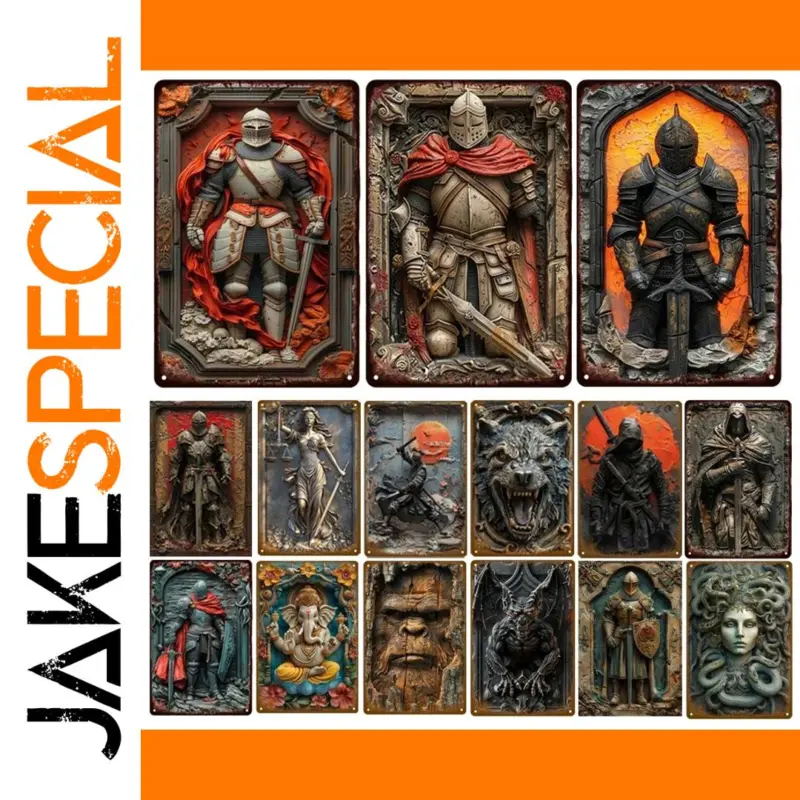 Discover the Charm of the European Medieval Knight Wall Plaque 1 97d52a504ef743d9a8609ae9 product image