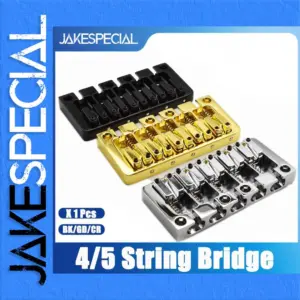Premium Bass Bridge for 4 and 5 String Guitars