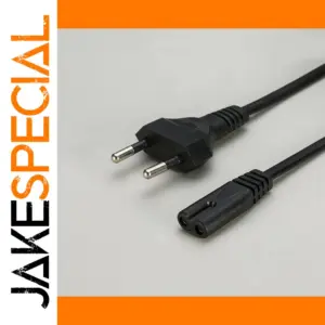 European 0.6m Power Extension Cord with Copper Wire