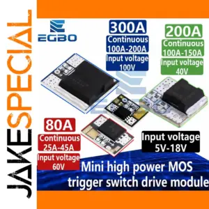 High-Power MOS Trigger Switch Module 80A-200A