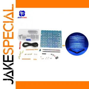 8x8x8 RGB LED Cube DIY Kit for Hobbyists