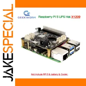Geekworm X1209 V1.0 UPS Shield for Raspberry Pi