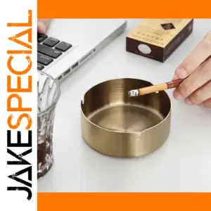 Stainless Steel Cigarette Ashtray 8cm Diameter