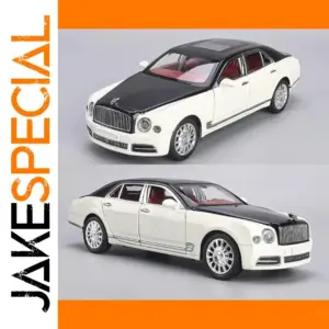 1:24 Scale Luxury Car Model with Lights