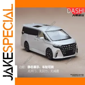 2023 Alphard Nanny Car MPV Diecast Model 1:64 Scale