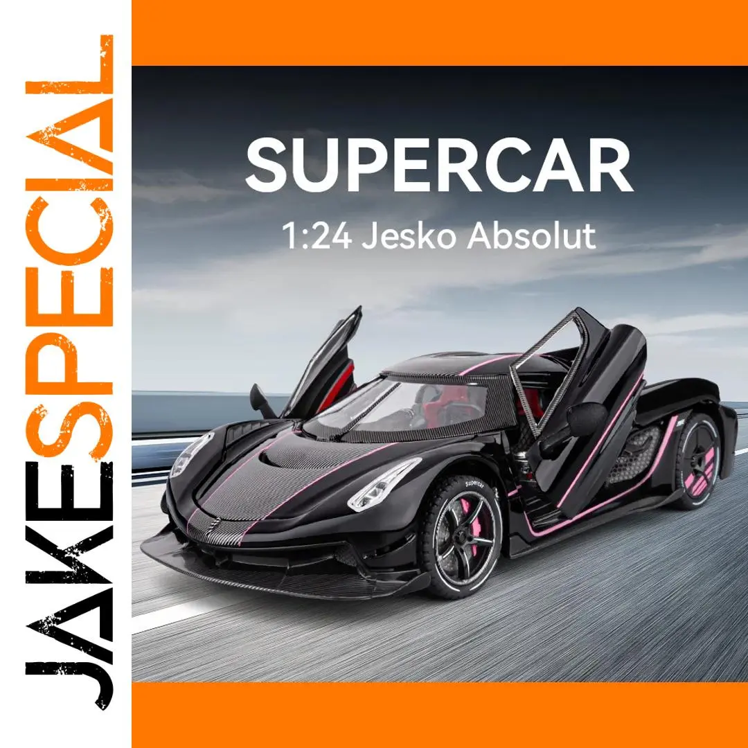 1/24 Jesko Absolute Metal Model Car 1 1/24 Jesko Absolute Metal Model Car