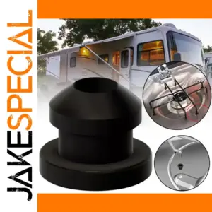 Black Silicone RV Grommet Set for Gas Stoves