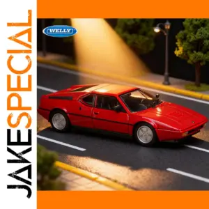 Red BMW M1 Diecast Model 1:24 Scale