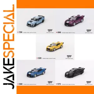 Ford GT Sunoco Mustang Shelby GT500 Diecast Model 1:64