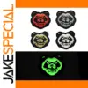 Raging Panda PVC Patch Set - 4 Designs