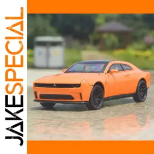 Vibrant Orange Dodge Challenger SRT Hellcat Model