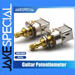 Guitar Push/Push Potentiometers Set 20 pcs