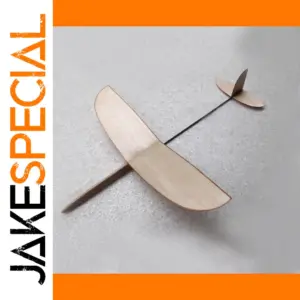 Elegant 300mm Wooden Hand-Thrown Glider