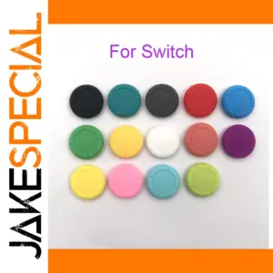 Colorful Silicone Grip Set for Switch Controllers