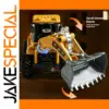 Realistic Alloy Excavator Toy in Bright Yellow