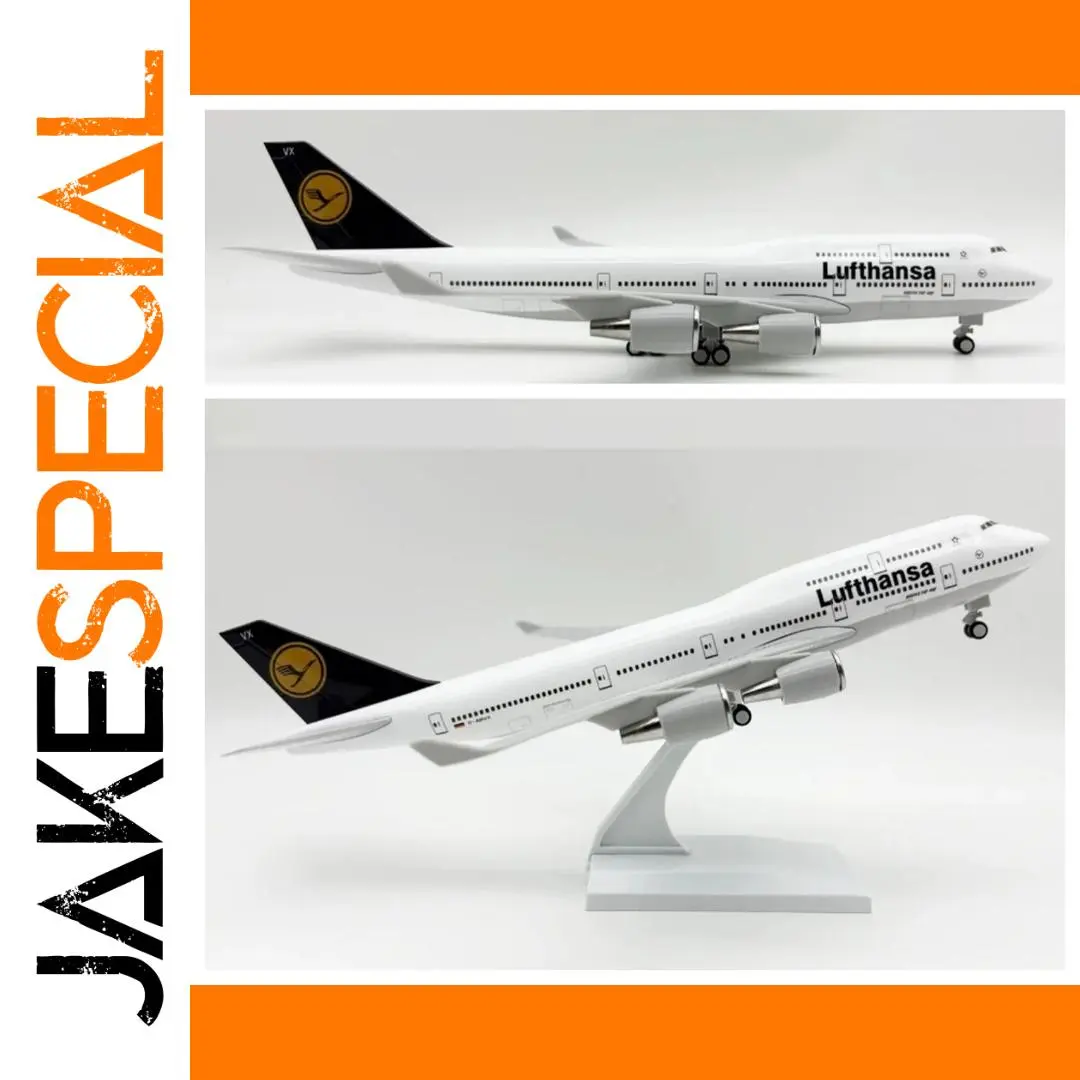 Lufthansa Boeing 747 Scale Model 30cm Collectible 1 Lufthansa Boeing 747 Scale Model 30cm Collectible